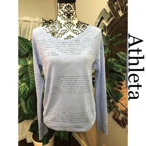 Athleta women long sleeves top